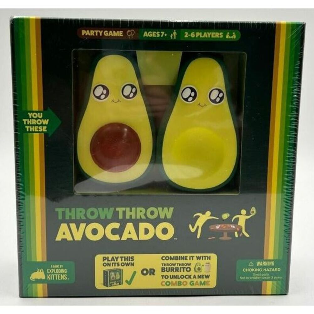 Throw Avocado by Exploding Kittens - A‎ Dodgeball Card Sequel and Expansion Set